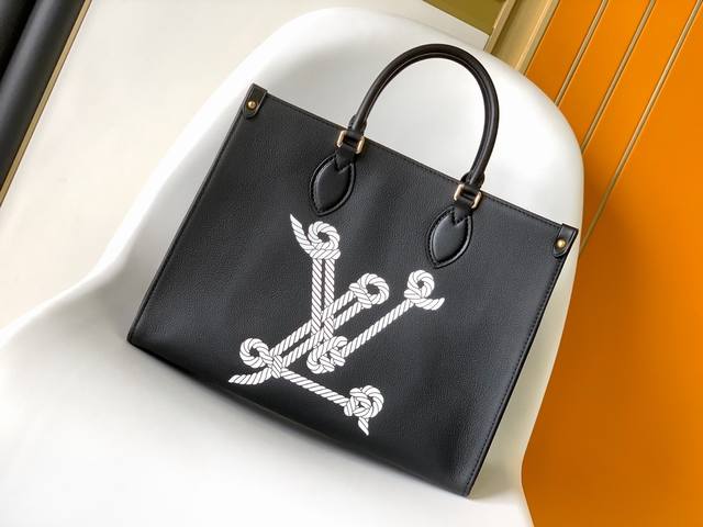 M24834 Top-Quality Original Onthego Medium Handbag From The Nautical Collection,