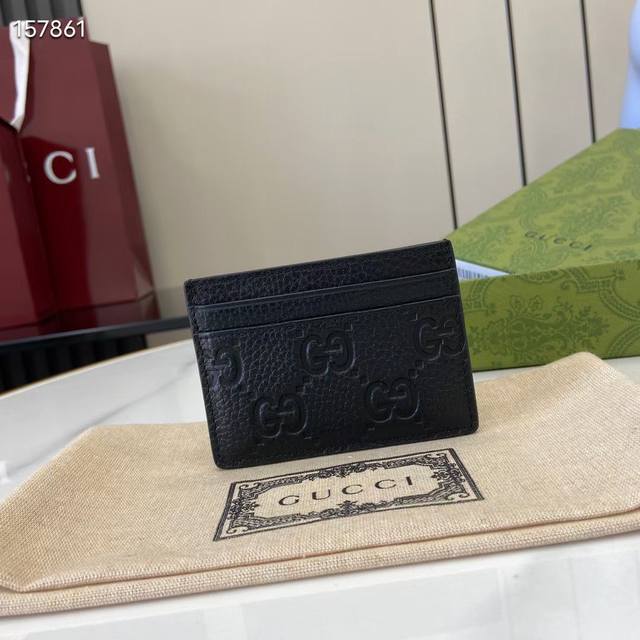 Top Version Of The New Gg Emblem Series Super Soft Lychee Embossed Full Leather