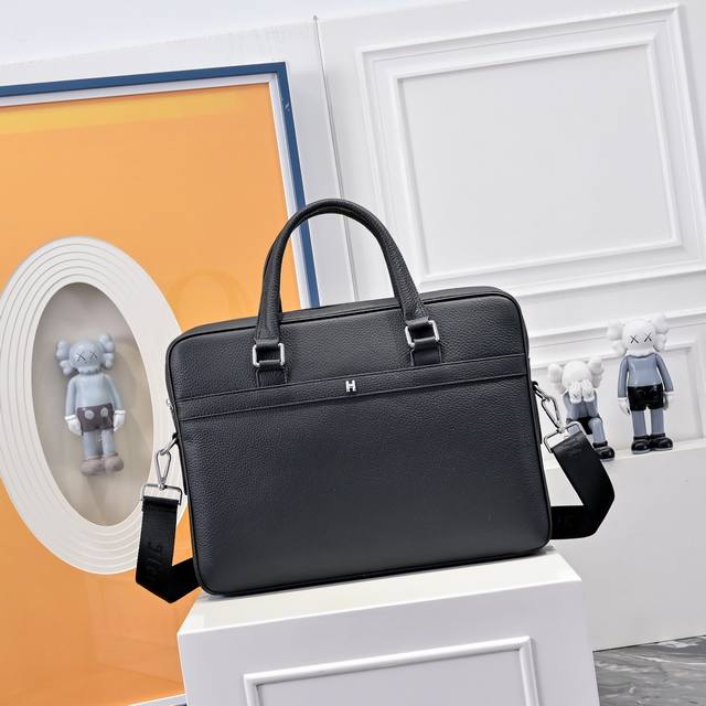 Herm S Official Website Synchronized High Version Briefcase Crossbody Bag Exclus