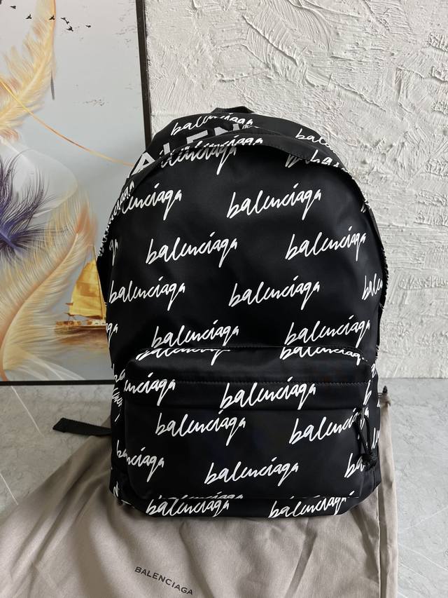 Original Balen Backpack, Large School Bag, Simple And Fashionable Style With Hig