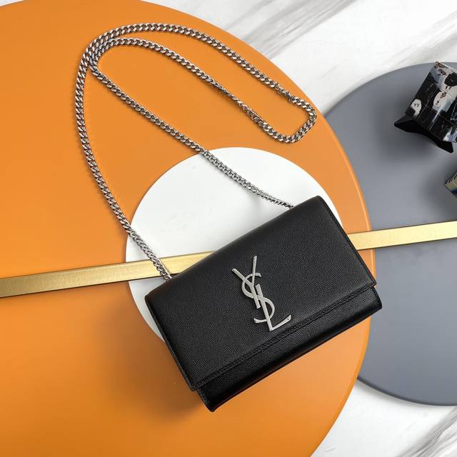 20# The Original Leather Version Of The Original Caviar Silver Buckle + Kate Cha