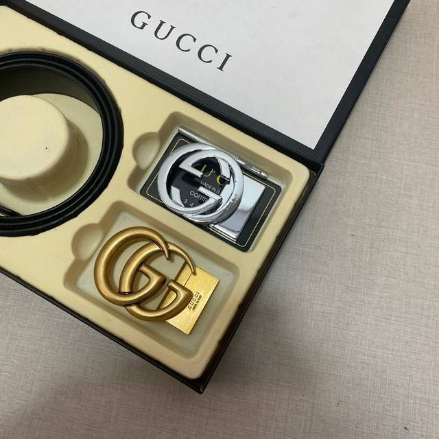 Guccigucci Boutique Double Buckle Gift Box Set With Gift Box Available At The Co