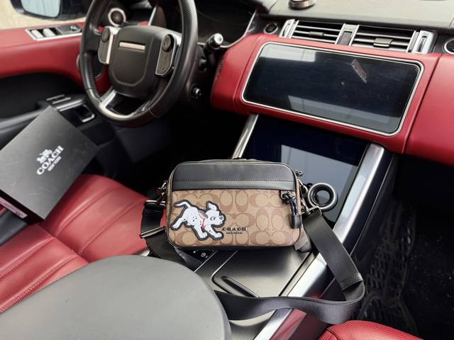 High-End Goods New "Coach" Shoulder Bag Coach Camera Bag Coach X Disney Joint Mo