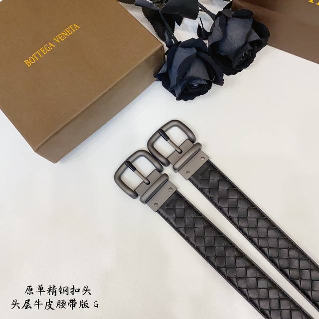 Bv Bottega Veneta Original New Product. The Belt Body Is Made Of Double-Sided It