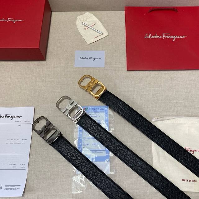 Brand: Ferragamo Grade: Original Quality. Top-Grain Cowhide Counter Sale, Classi