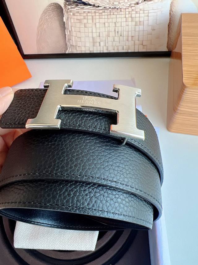 Original Quality Leather Goods King Hermes, Classic Belt, The Beauty Of Time, Sp