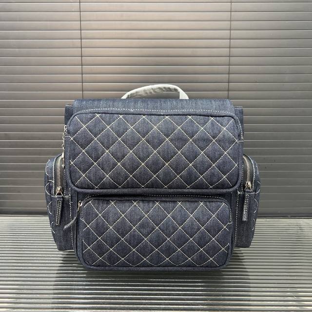 Chanel Chanel Backpack Classic Versatile Real Shot Original Original Fabric High