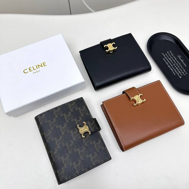 Celine 4770 Color: Black Brown Old Flower Size: 14*11*2 Synchronized With Celine