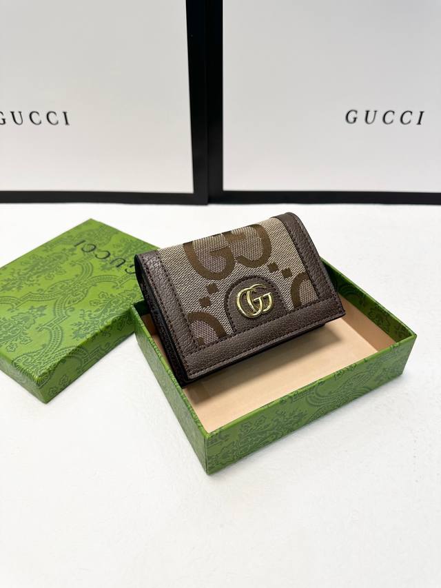 Color Brown Size 11X9 Gucci Diana Bamboo New Wallet Zip-Around Wallet Combines T