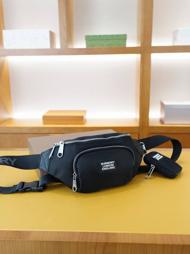 Burberry Burberry Official Website Synchronized High Version Chest Bag Waist Bag