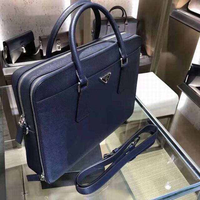 Original Leather Prada 0366 Italian Imported Cowhide European Zp Synchronous Har