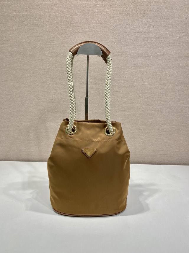 New Bucket Bag 82 Runway Style This Re-Nylon Handbag Is Designed With Nylon Fabr