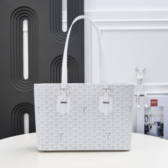 Factory Direct Sales White Goyard New Vintage Bag, Shopping Bag, Upright Style E