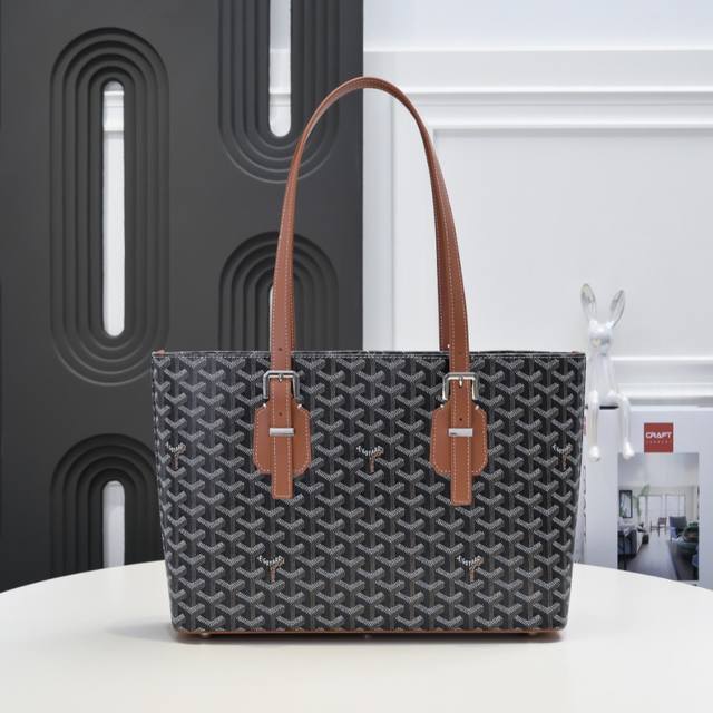 Factory P Direct Sale Brown Goyard New Vintage Bag, Shopping Bag, Upright Style