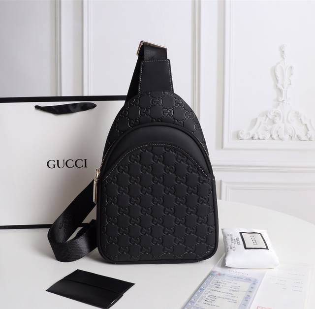 Model: 33022-1#Black Original Imported Hardware With Wrist Buckle, Gucci Men's B