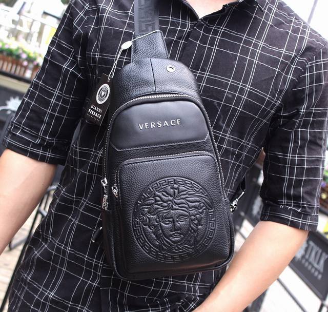 Chest Bag Top Quality Imported Original Cowhide, Wear-Resistant And Durable. Sen