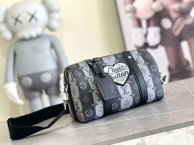 680! M45963 Nigo X Louis Vuitton Capsule Collection City Keepall Handbags Are St