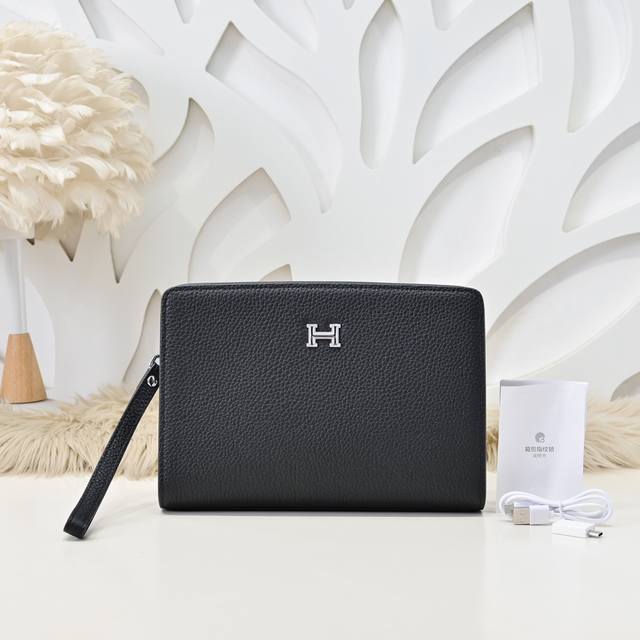 Hermes-Herm S Latest Men's Handbags Are Made Of Top-Grade Calfskin, Noble Hardwa