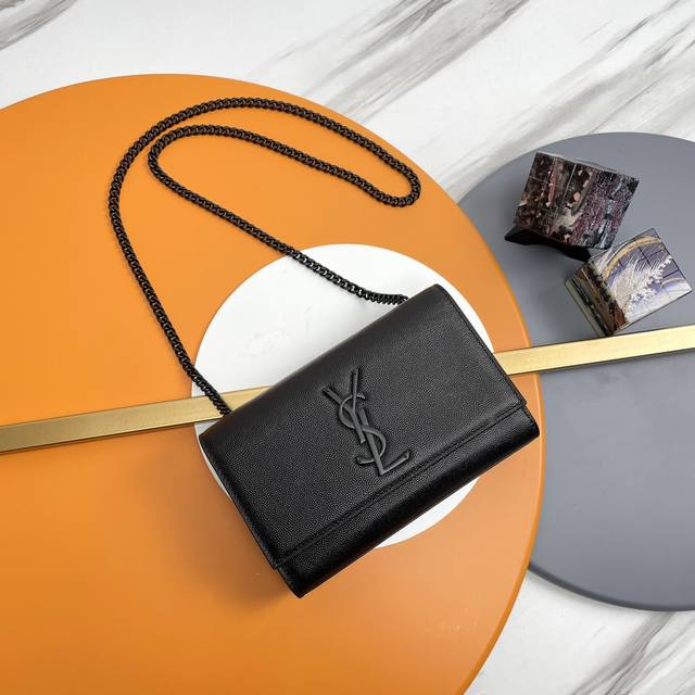 20# The Original Leather Version Of The Original Caviar Black Buckle + Kate Chai
