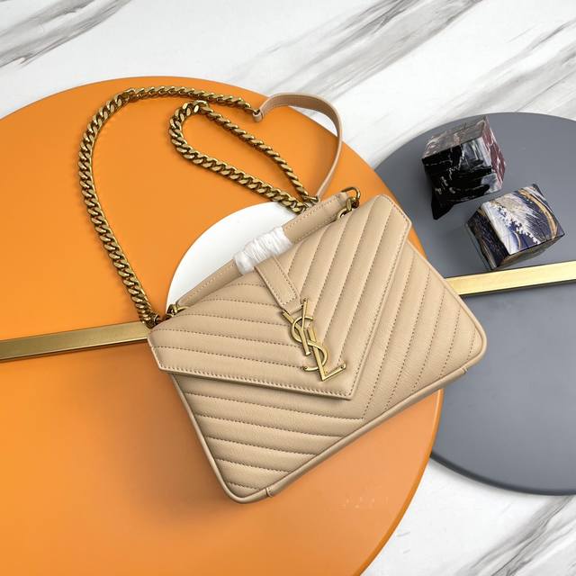 Monogram College# Apricot Gold Buckle_24Cm The Everlasting Messenger Bag, The Ho