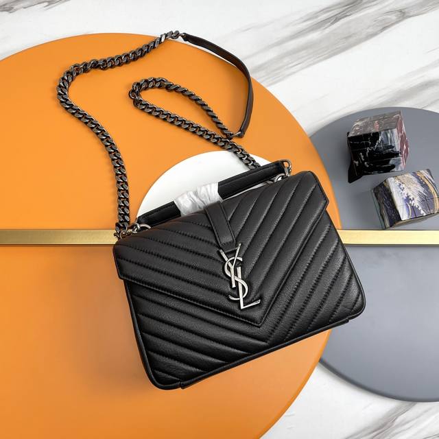 Monogram College# Black Silver Buckle_24Cm The Everlasting Messenger Bag, The Ho