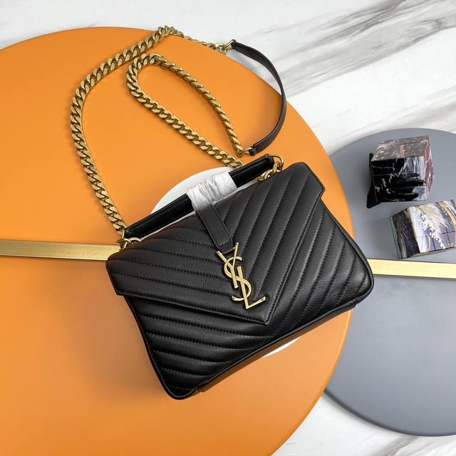 Monogram College# Black With Gold Buckle_24Cm The Everlasting Messenger Bag, The