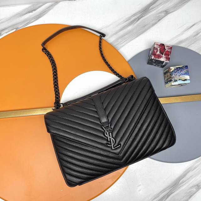 Monogram College# Black With Black Buckle_32Cm Here It Comes, It's Really Here!