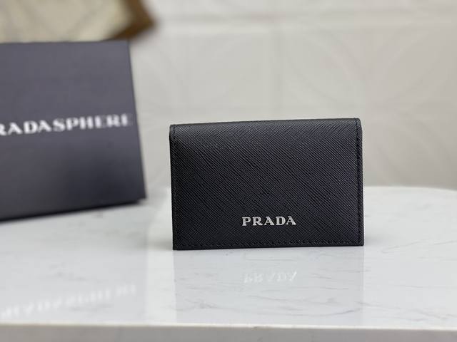 Prada Popular Men's Card Holder Counter Latest Style, Official Website Synchroni