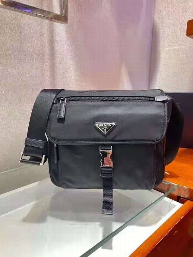 Hot Item 1Bd994, Original Order Made Of Imported Nylon And Saffiano Leather Pipi
