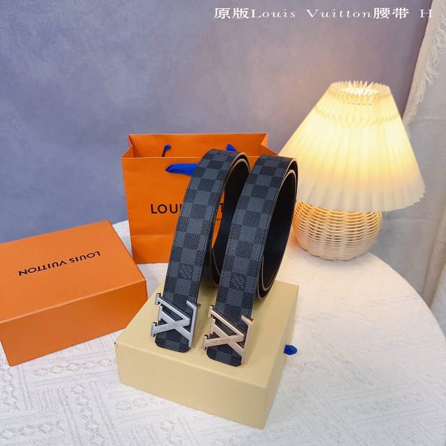 Original Quality Punching Brand: Louis L Men's Color: Black Buckle: Gold And Sil