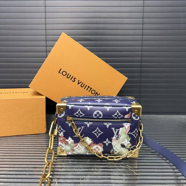 Louisvuitton Louis Vuitton Fire Cloud Series Mini Soft Trunk Embossed Chain Box