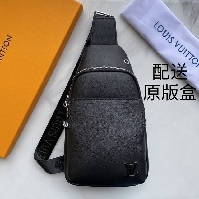 Delivery Original Box Original Goods Latest Style Lv Men's Chest Bag Hot Deliver