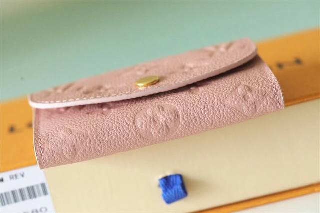 Factory P Price Top Grade Original M81455 Pink Top Layer Cowhide This Rosalie Co