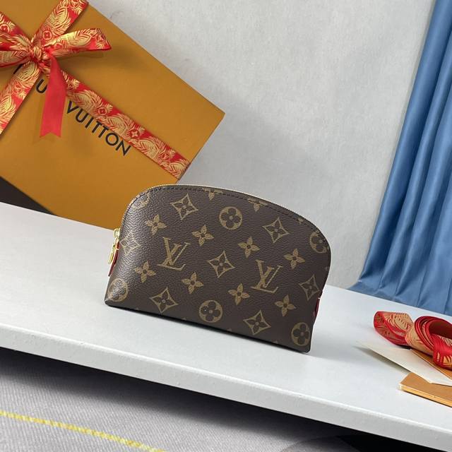 Overseas Original M47515 Exclusive Real Shot! This Small Cosmetic Bag Is Made Of