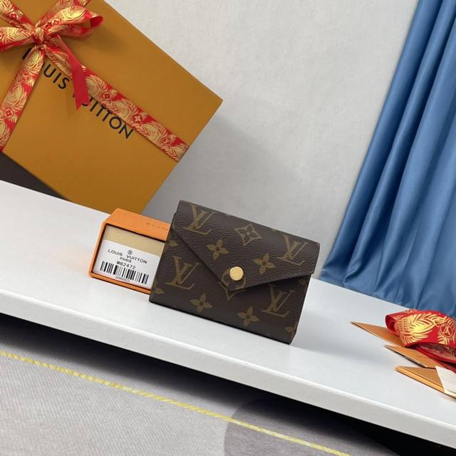 Overseas Original M62472 Exclusive Real Shot! The Victorine Wallet Uses Monogram