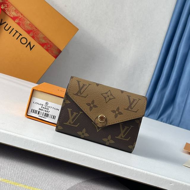 Overseas Original M81557 Exclusive Real Shot! This Victorine Wallet Combines Mon