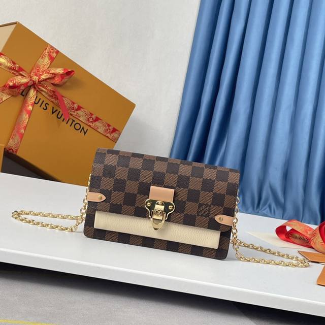 Overseas Original N60237 Exclusive Real Shot! The Vavin Chain Wallet Cleverly Co