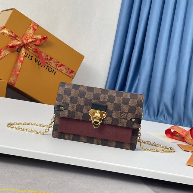 Overseas Original N60222 Exclusive Real Shot! The Vavin Chain Wallet Cleverly Co
