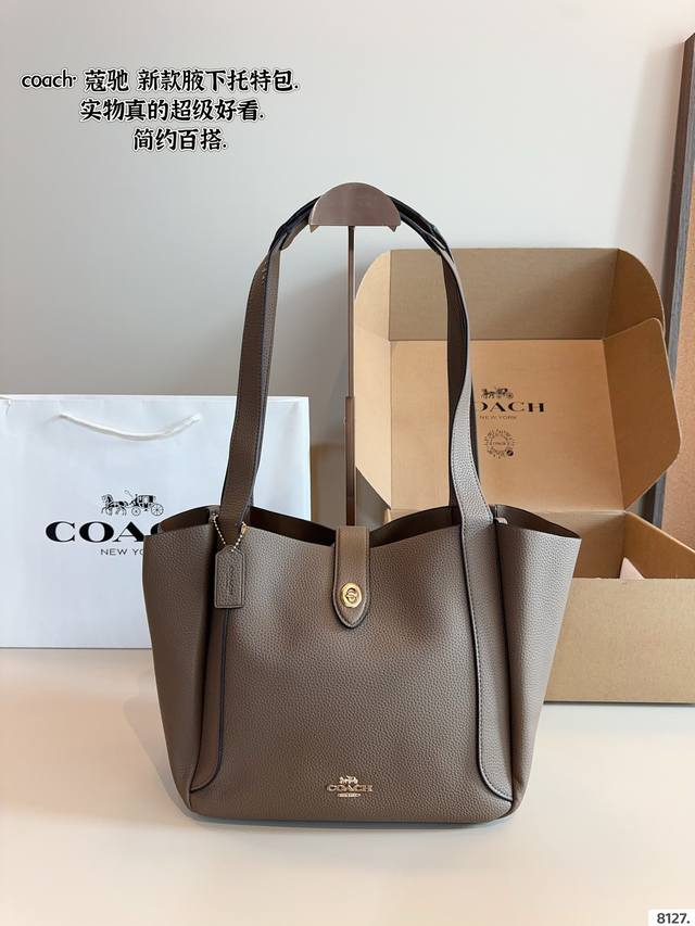 With Gift Box Coach Tote Bag. Spring And Summer New Product Nice Shape, Simple A