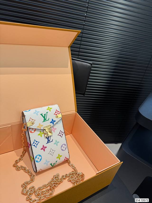 Compensation Folding Box Lv Mobile Phone Bag Lv Old Flower New Metis Mobile Phon