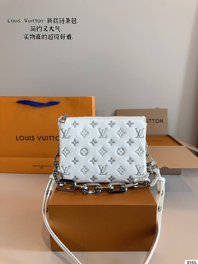 With Gift Box. Lv New Chain Bag A Model Full Of Atmosphere Can Be Easily Matched