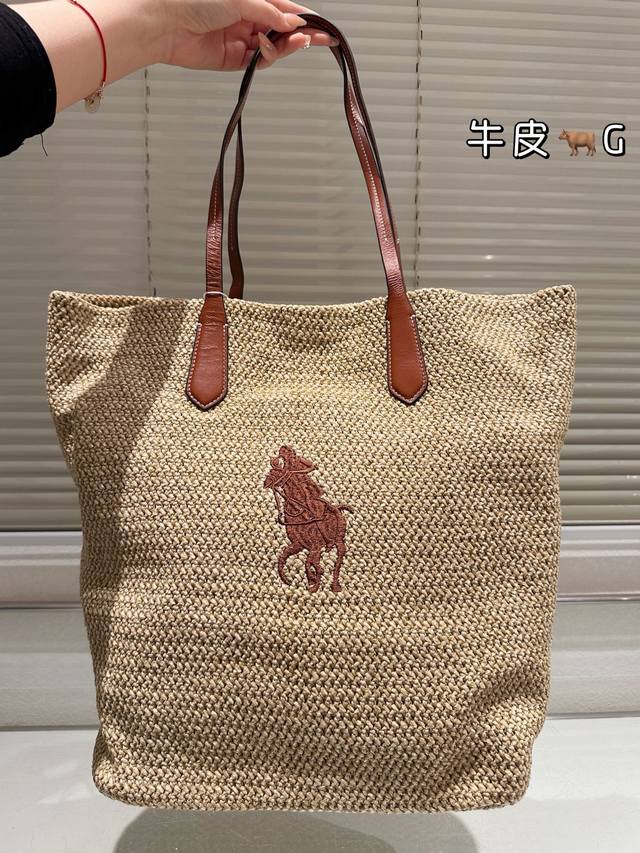 Polo Ralph Lauren Girls Must Try All Kinds Of Styles African Raffia Natural Orig
