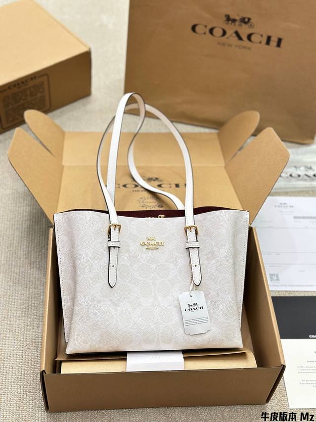 Cowhide Version Coach Mollie25 Tote Bag Coach Oem Factory P Latest Shopping Bag