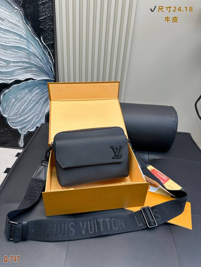 With Folding Box Lvsteamer Messenger Bag, A Must-Have For Men Top Cowhide And Al
