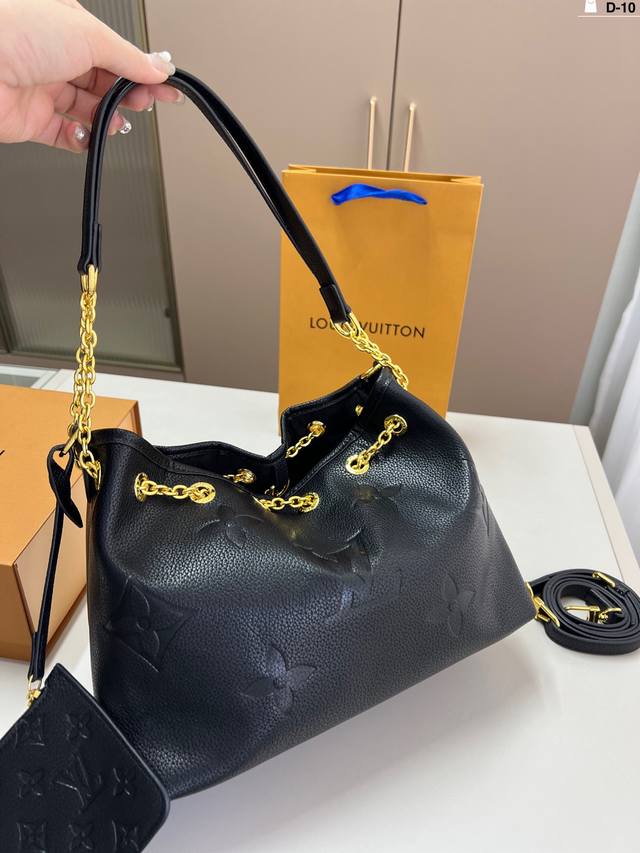 Lv Bundle Drawstring Cloud Bucket Bag Handbag Go Out To Play Essential D-10 Size