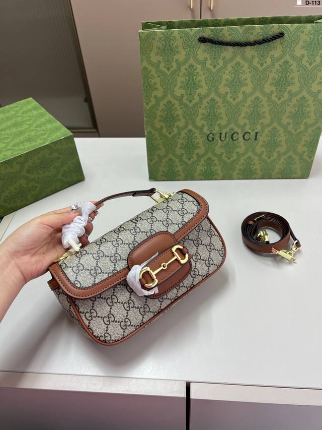 Gucci 1955 Handbag Classic Color, Super Cute Size Handbag And Crossbody Cute! D-