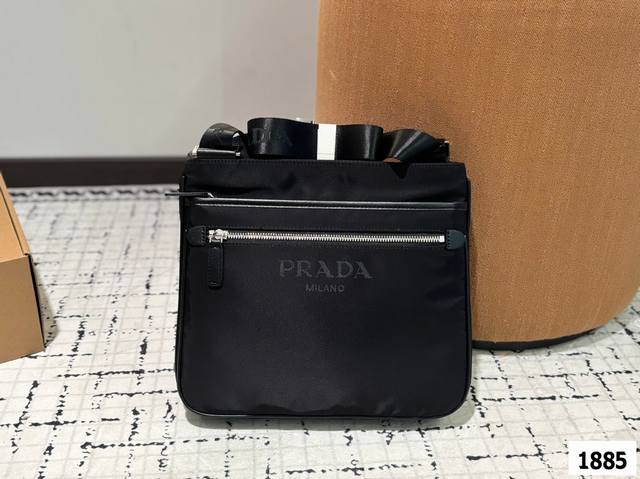 Prada Parachute Messenger Bag. Nylon Material, Durable And Wear-Resistant Design