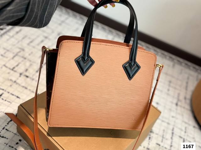 Lv Varenne Handbag, Water Ripple Stitching Classic Old Flower, A Good Choice For