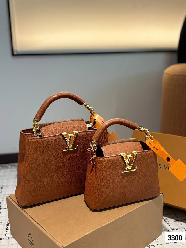 Large And Small Lvcapucines Lady Bag Has A Very Complicated Production Process,