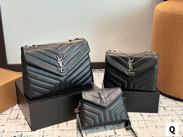With Folding Box Yves Saint Laurent Lou Lou Messenger Bag Ysi's Well-Deserved En